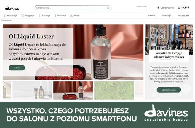 Panel Salonu Davines - wszystko, czego potrzebujesz do salonu z poziomu smartfonu