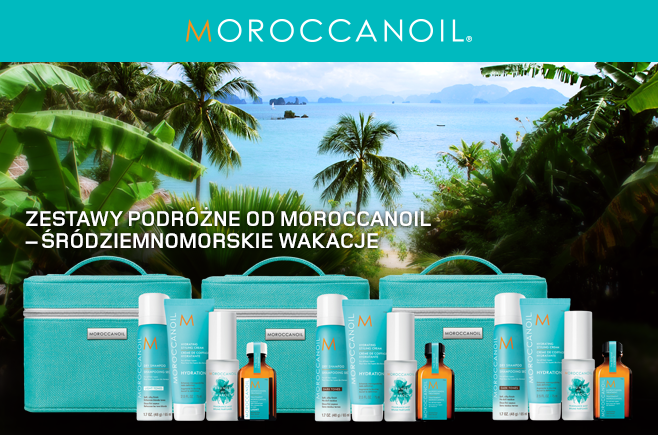 Zestawy podróżne od Moroccanoil - Śródziemnomorskie Wakacje