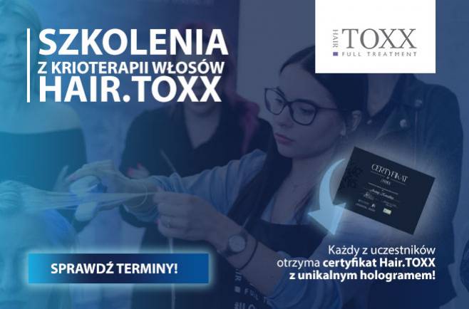 Szkolenia z krioterapii włosów Hair.TOXX