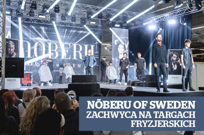 Noberu of Sweden zachwyca na targach fryzjerskich