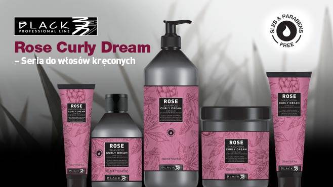 Black Professional Line Premium Rose Curly Dream - Seria do włosów kręconych