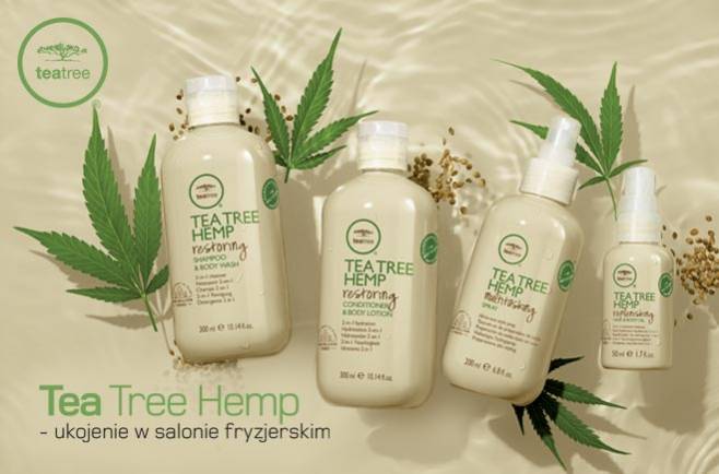 Tea Tree Hemp - ukojenie w salonie fryzjerskim