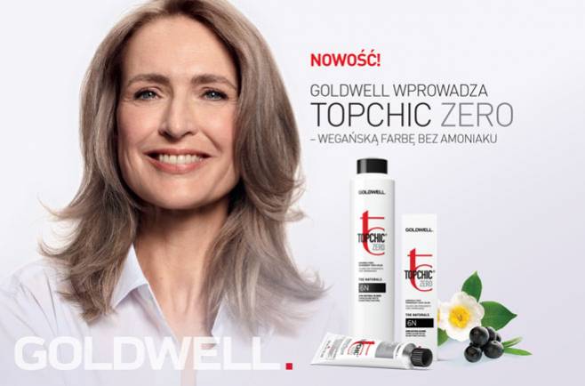 Goldwell wprowadza Topchic Zero - wegańską farbę bez amoniaku