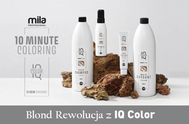 MILA PROFESSIONAL - Blond Rewolucja z IQ Color