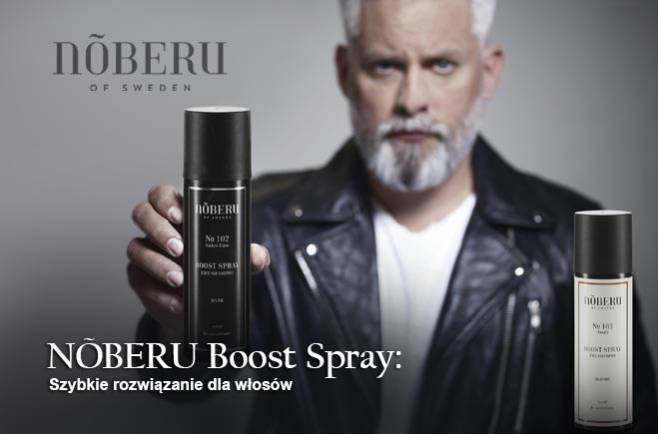 NOBERU Boost Spray - szybkie rozwiązanie dla włosów