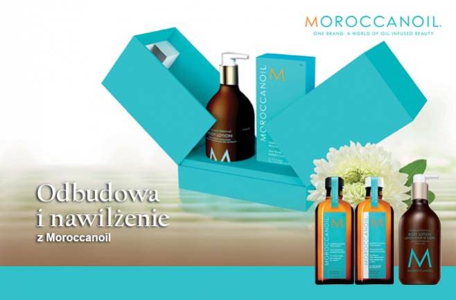 Odbudowa i nawilżenie z Moroccanoil