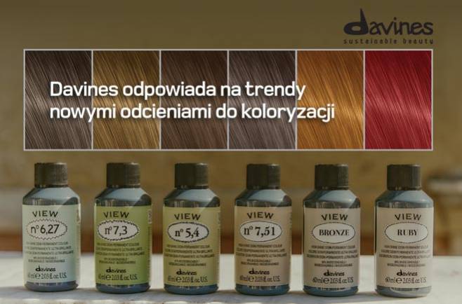 Davines odpowiada na trendy nowymi odcieniami do koloryzacji