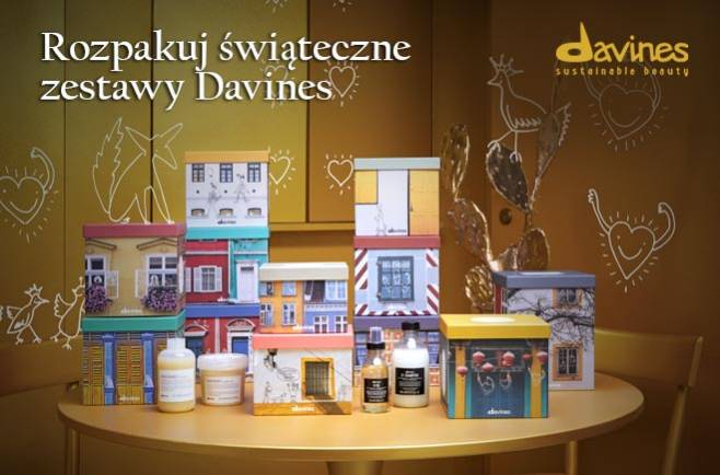 Świąteczne zestawy Davines