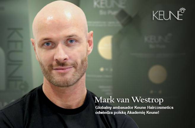 Globalny ambasador Keune Haircosmetics odwiedza polską Akademię Keune!