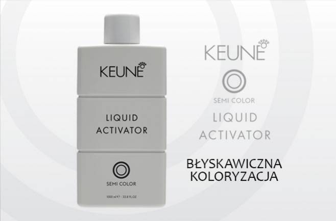 Błyskawiczna koloryzacja z Keune Semi Color Liquid Activator