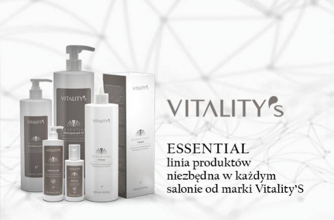 Essential linia produktów niezbędna w każdym salonie od marki VitalityS