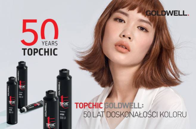 Topchic Goldwell - 50 lat doskonałości koloru