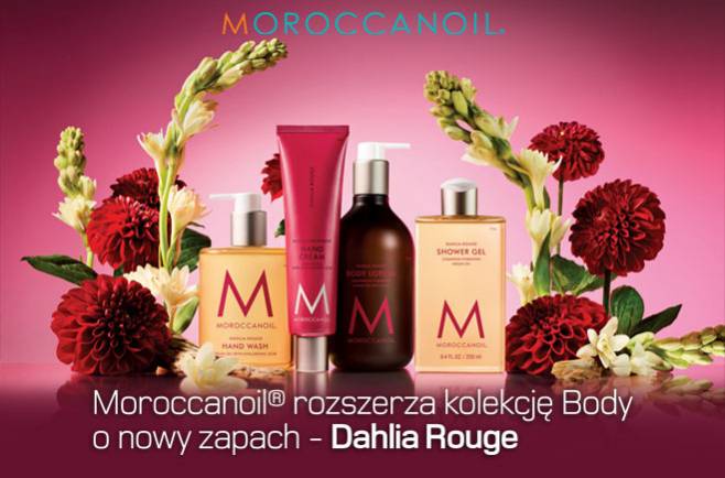 Moroccanoil rozszerza kolekcję Body o nowy zapach - Dahlia Rouge