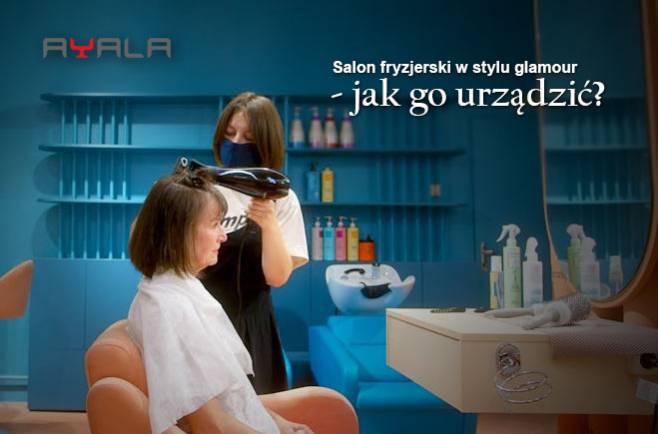Salon fryzjerski w stylu glamour - jak go urządzić?