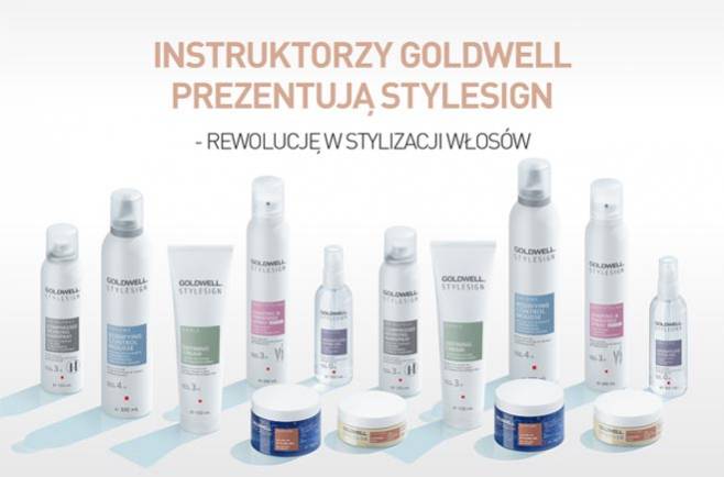 Instruktorzy GOLDWELL prezentują STYLESIGN - rewolucję w stylizacji włosów