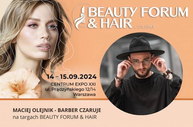 Barber Czaruje na targach BEAUTY FORUM & HAIR!