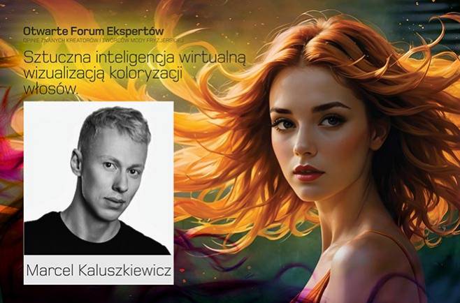 Marcel Kaluszkiewicz - Sztuczna inteligencja w koloryzacji włosów