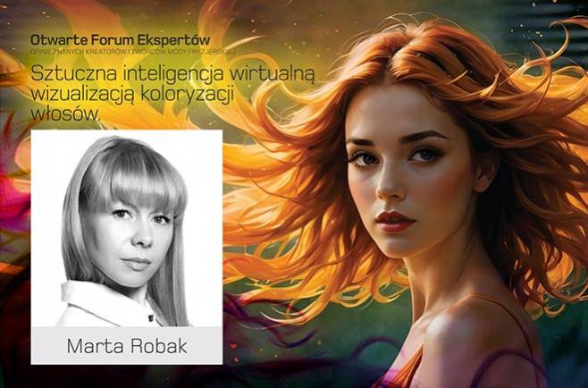 Marta Robak - Sztuczna inteligencja w koloryzacji włosów