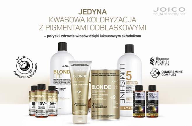 Jedyna Kwasowa Koloryzacja z pigmentami odblaskowymi