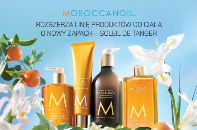 Moroccanoil rozszerza linię produktów do ciała o nowy zapach - Soleil de Tanger