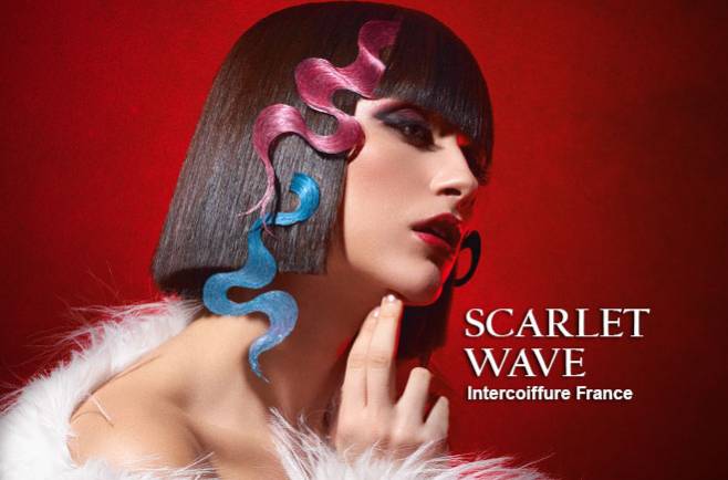 Intercoiffure France - SCARLET WAVE