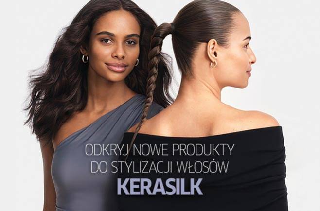 Odkryj nowe produkty do stylizacji włosów KERASILK