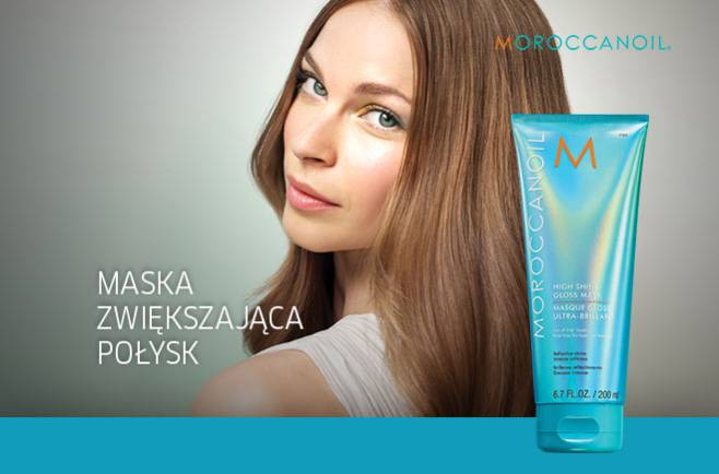 Maska zwiększająca połysk od MOROCCANOIL