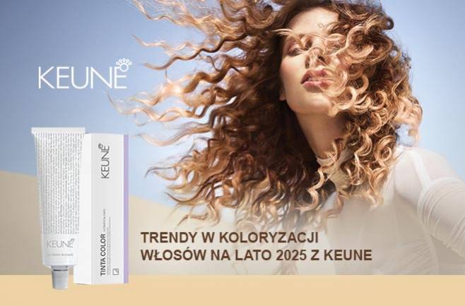Trendy w koloryzacji włosów na lato 2025 z Keune