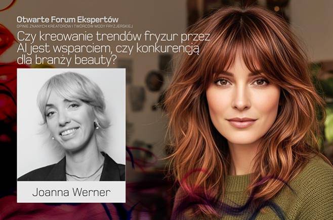 Joanna Werner - Czy kreowanie trendów fryzur przez AI jest wsparciem, czy konkurencją dla branży beauty?