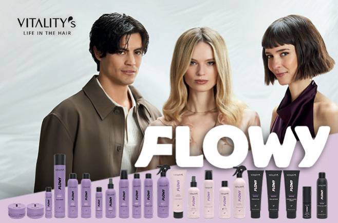 FLOWY - Nowa linia produktów do stylizacji Vitalitys