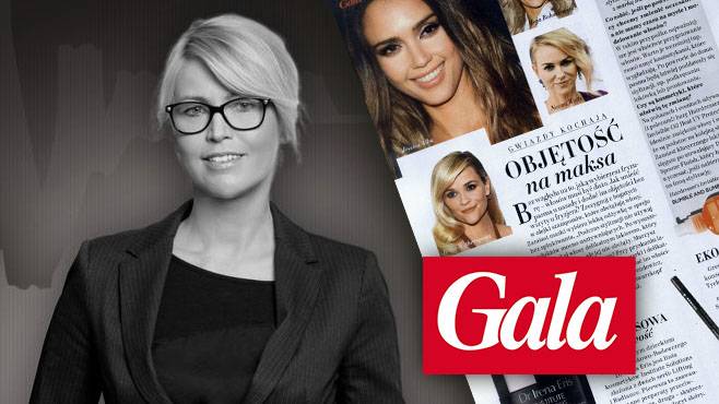 Beata Berendowicz w magazynie Gala!