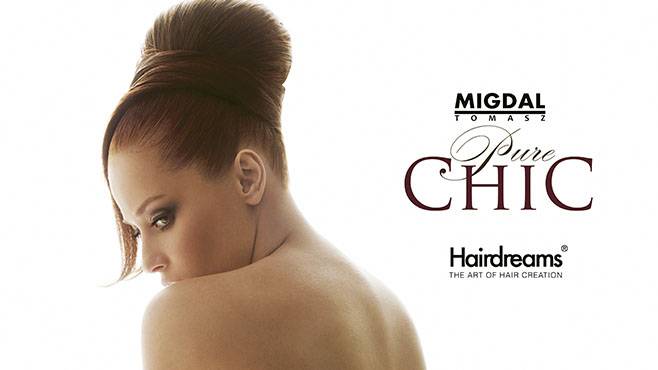 Tomasz Migdal & Hairdreams kolekcja Pure Chic