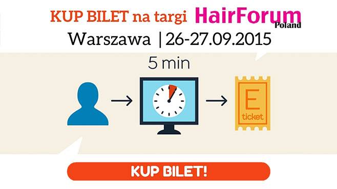 Kup bilety na targi Hair Forum Poland 2015!