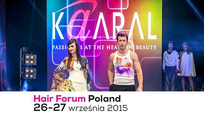 Grupa artystyczna Kaaral Polska na Hair Forum Poland 2015