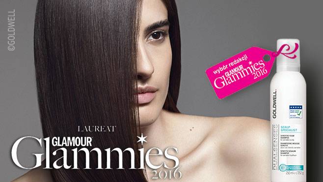 Szampon Goldwell dla wrażliwej skóry głowy wyróżniony przez redakcję GLAMOUR