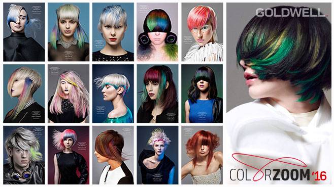 Konkurs Trendów Goldwell Color Zoom Challenge 2016 - zobacz prace polskich półfinalistów