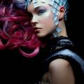 ANNA BARROCA - PLASTIK Collection | Hair: Anna Barroca Photographer: David Arnal  Stylism: Aaron Gil MUA: Wilder Rodriguez